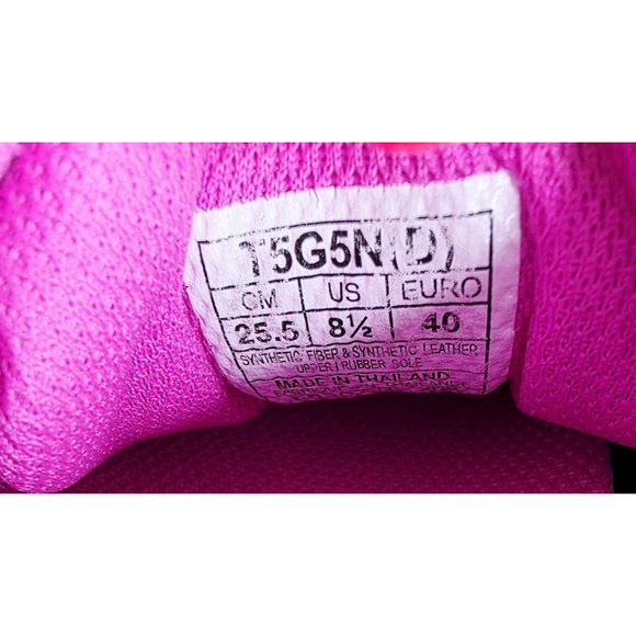 Asics Gel-Contend 3 Running Shoes Athletic Active Walking Blue Pink Women's 8.5 - Picture 6 of 7